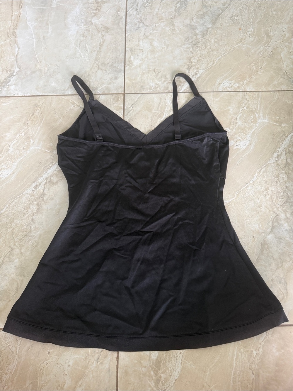SPANX Black Slip Cami with V-Neckline - Picture 3 of 3